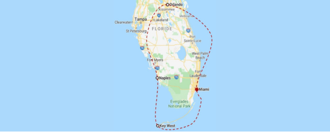 Sotto il sole della Florida - 7 notti SELF DRIVE Sotto il sole della Florida - 7 notti SELF DRIVE