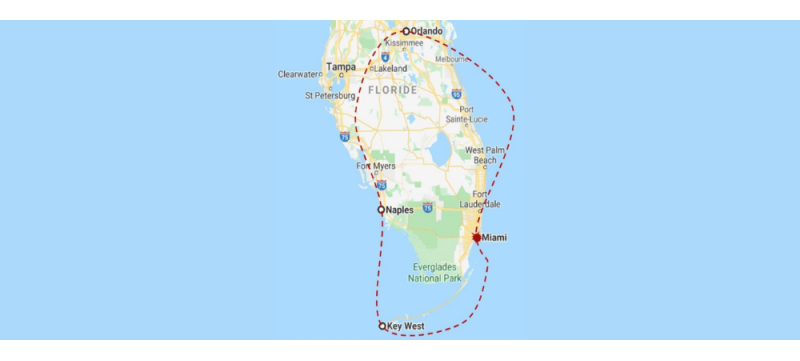 Sotto il sole della Florida - 7 notti SELF DRIVE