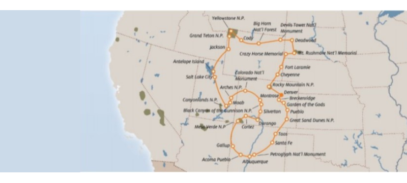 I magnifici otto parchi nazionali- 14 notti ACCOMPAGNATO